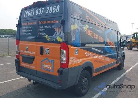 2015 Ram Promaster 3500 High Roof z USA, uszkodzony, nr VIN 3C6URVHD9FE515534